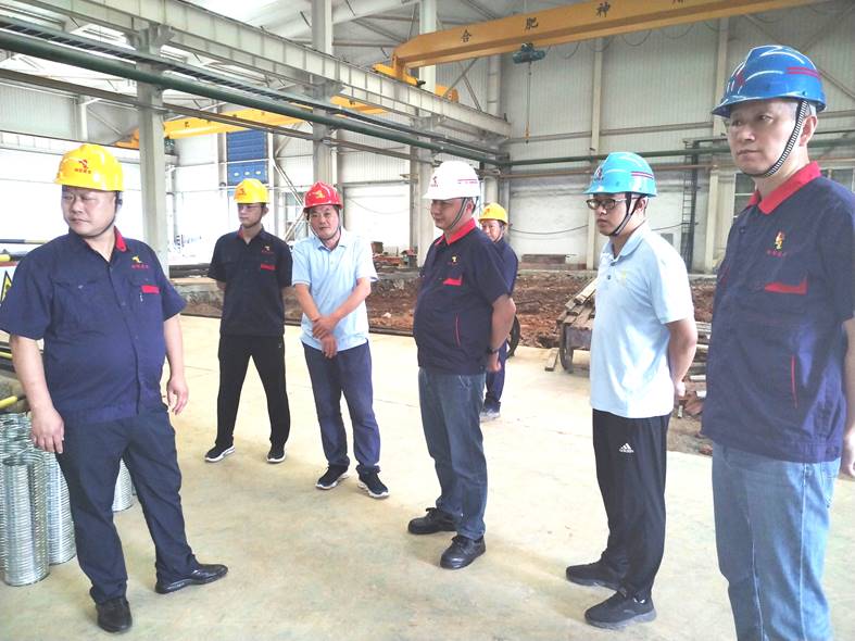 公司開(kāi)展第二季度安全環(huán)保、職業(yè)健康及消防綜合大檢查